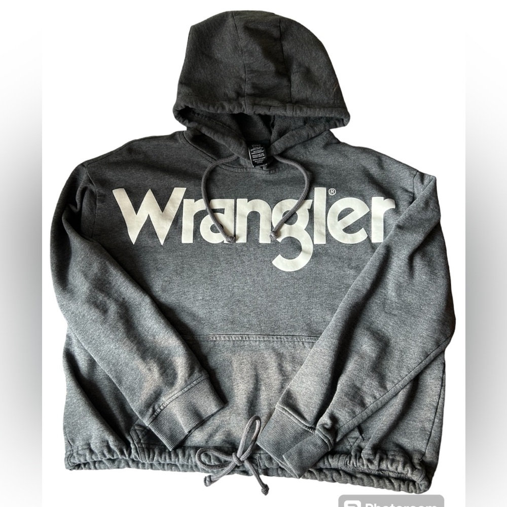 Cropped Wrangler hoodie